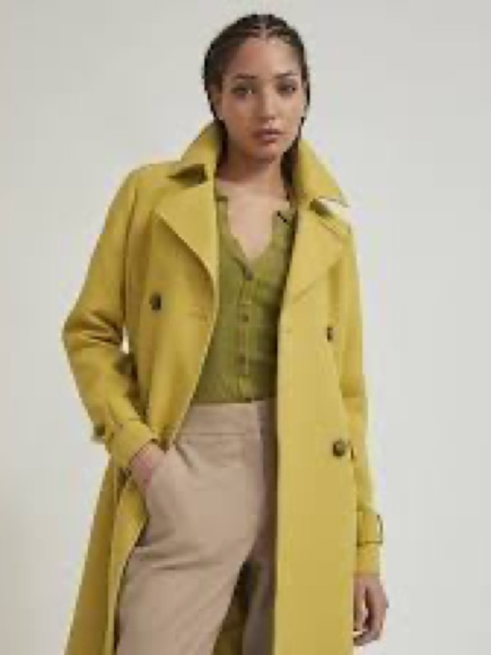 NWOT RW & CO  peacoat in large